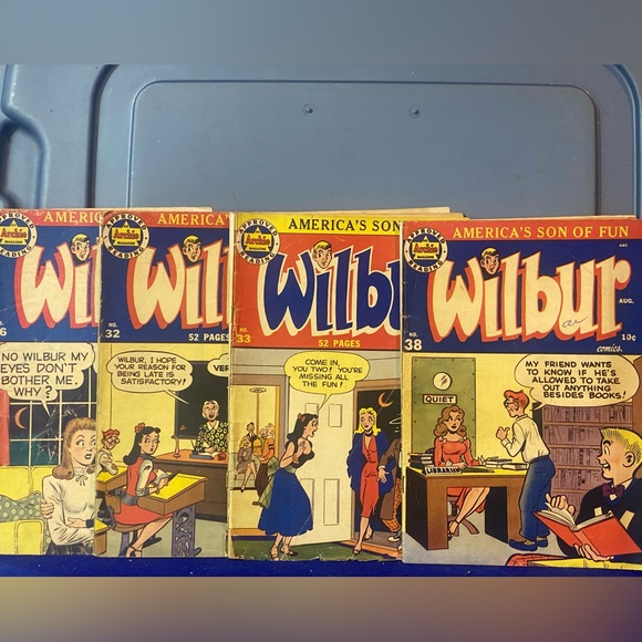 Vintage Comic Books ARCHIE, SUZIE, LAUGH, WILBUR, and KATY KEENE 1949-52… - Picture 4 of 16
